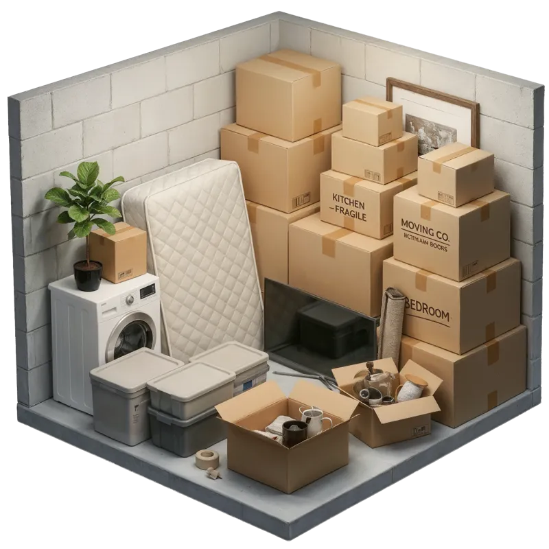 Exemple d'utilisation d'une unité 10' x 18'